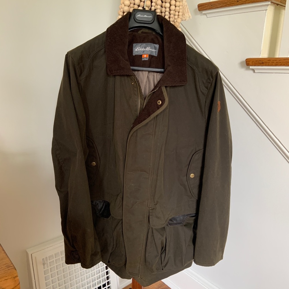 Eddie Bauer waxed canvas jacket